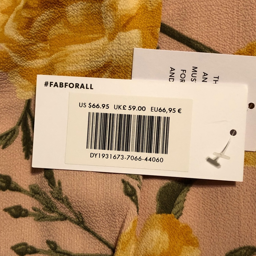 JustFab Floral Dress - Picture 6 of 8